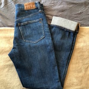 Madewell High Rise Boy Jean